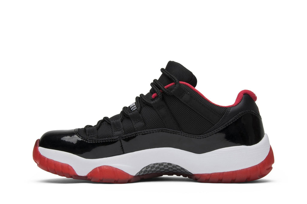 Retro 11 Low Sneakers — Bred — 528895-012