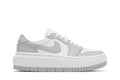 Retro 1 Elevate Low Sneakers — Wolf Grey — DH7004-100