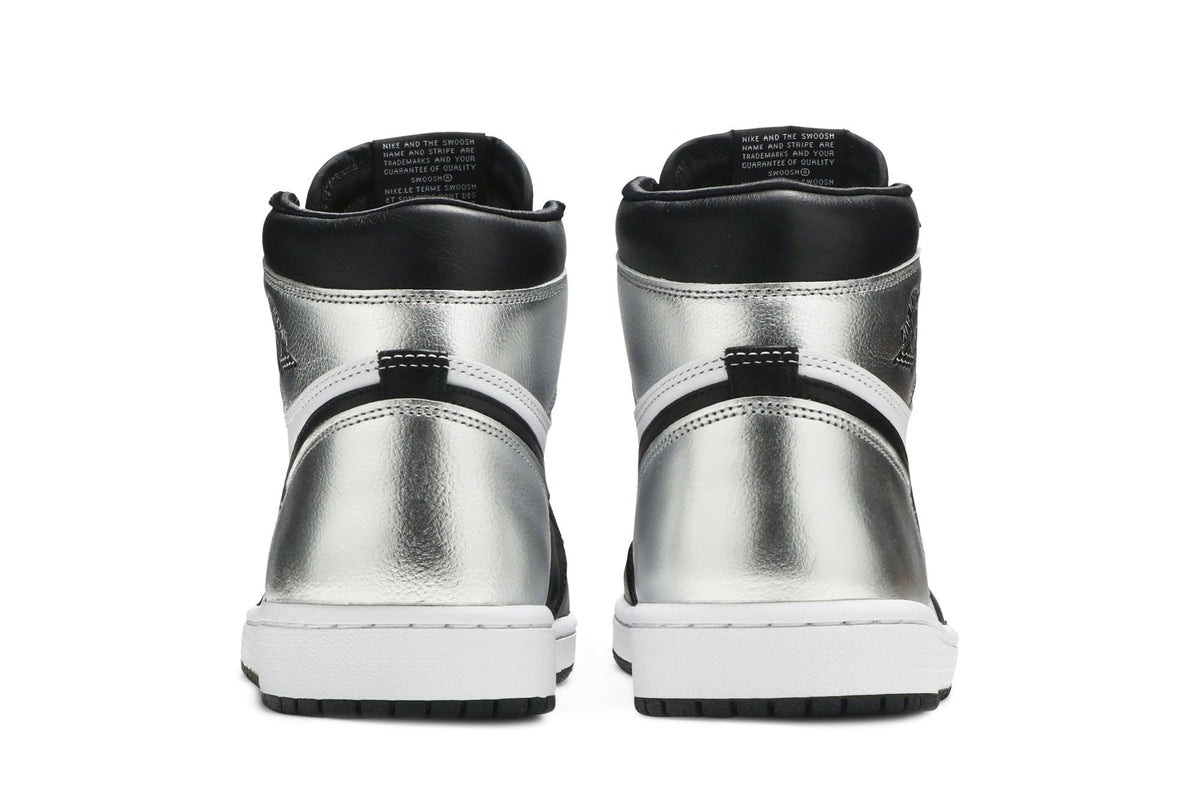 Retro 1 High OG Sneakers — Silver Toe — CD0461-001