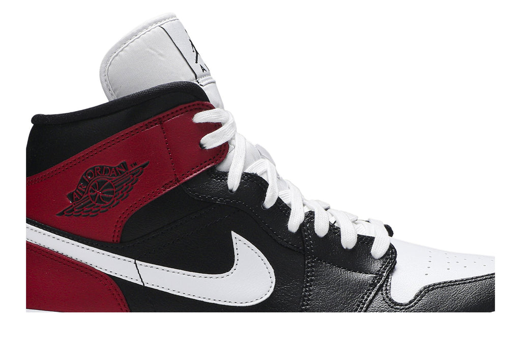 Retro 1 Mid Sneakers — Noble Red — BQ6472-016