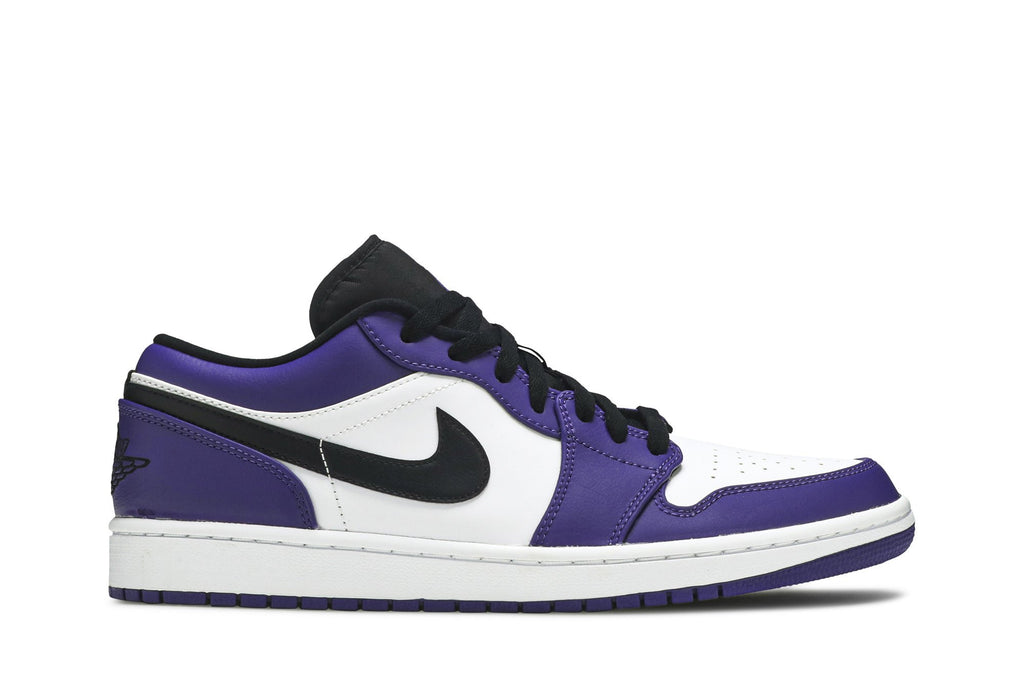 Retro 1 Low Sneakers — Court Purple — 553558-500