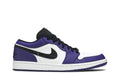 Retro 1 Low Sneakers — Court Purple — 553558-500