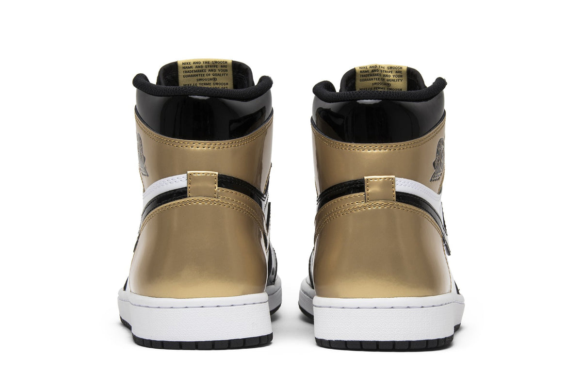 Retro 1 High OG NRG Sneakers — Gold Toe — 861428-007