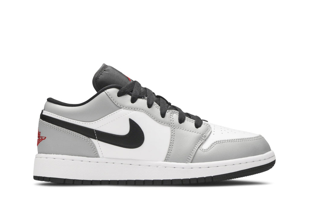 Retro 1 Low GS Sneakers — Light Smoke Grey — 553560-030