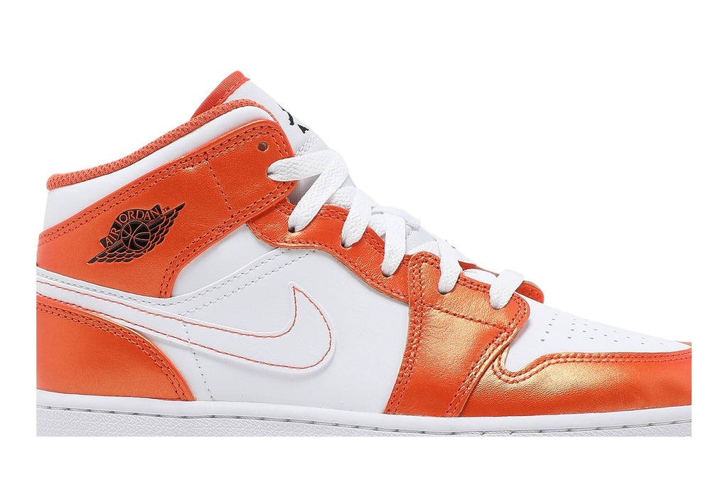 Retro 1 Mid SE GS Sneakers — Electro Orange — DM4228-800
