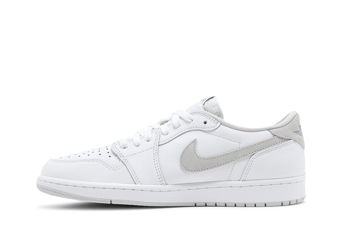 Retro 1 Low OG Sneakers — Neutral Grey — CZ0790-100
