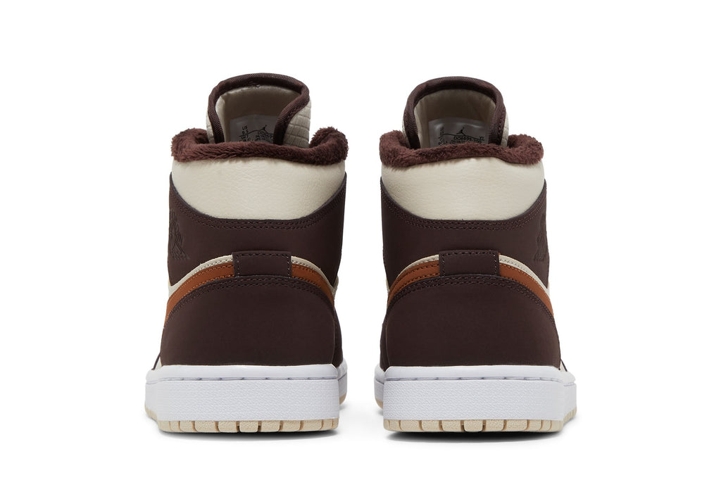 Retro 1 Mid SE Sneakers — Cream Dark Chocolate — DO6699-200
