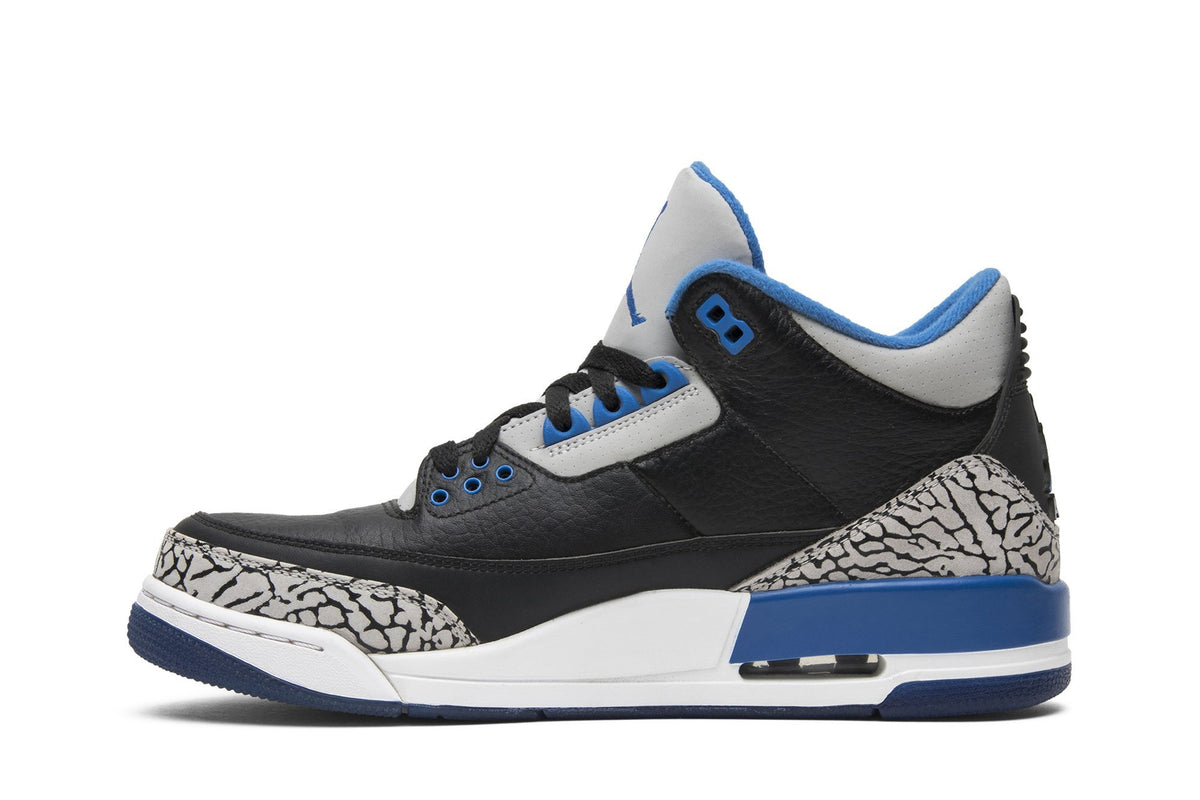 Retro 3 Sneakers — Sport Blue — 136064-007