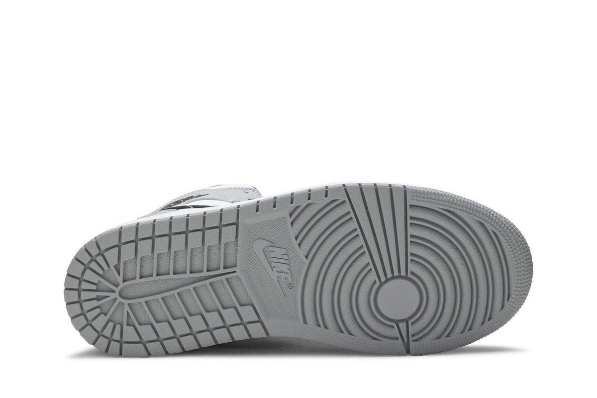 Retro 1 Mid Sneakers — Smoke Grey — 554724-092