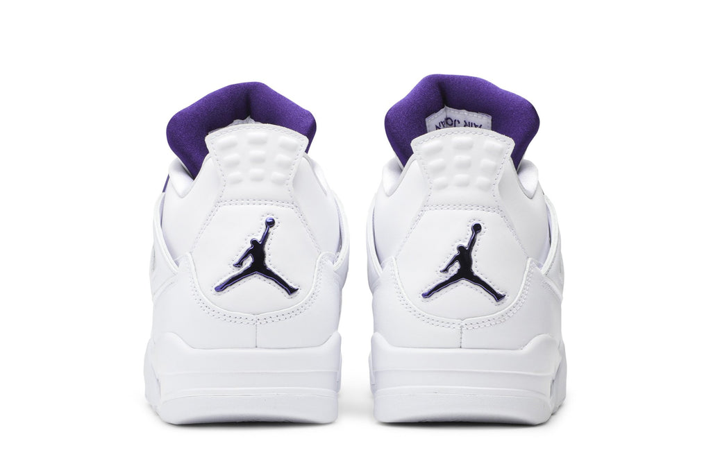 Retro 4 Sneakers — Purple Metallic — CT8527-115