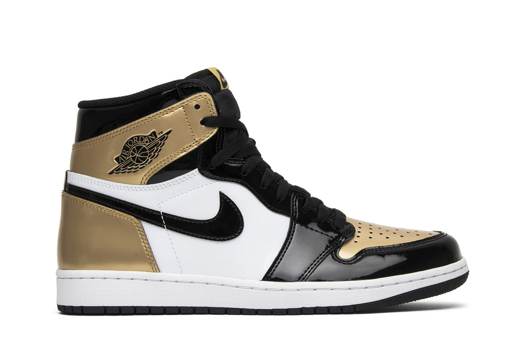 Retro 1 High OG NRG Sneakers — Gold Toe — 861428-007