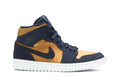 Retro 1 Mid SE Premium Sneakers — Stain Gold — 852542-401