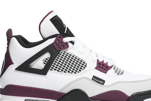Paris Saint-Germain Collaboration — Retro 4 Sneakers — Bordeaux — CZ5624-100