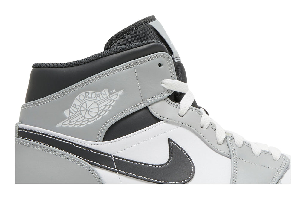 Retro 1 Mid Sneakers — Light Smoke Grey — 554724-078