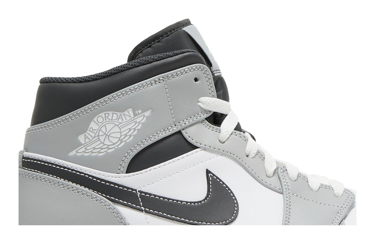 Retro 1 Mid Sneakers — Light Smoke Grey — 554724-078