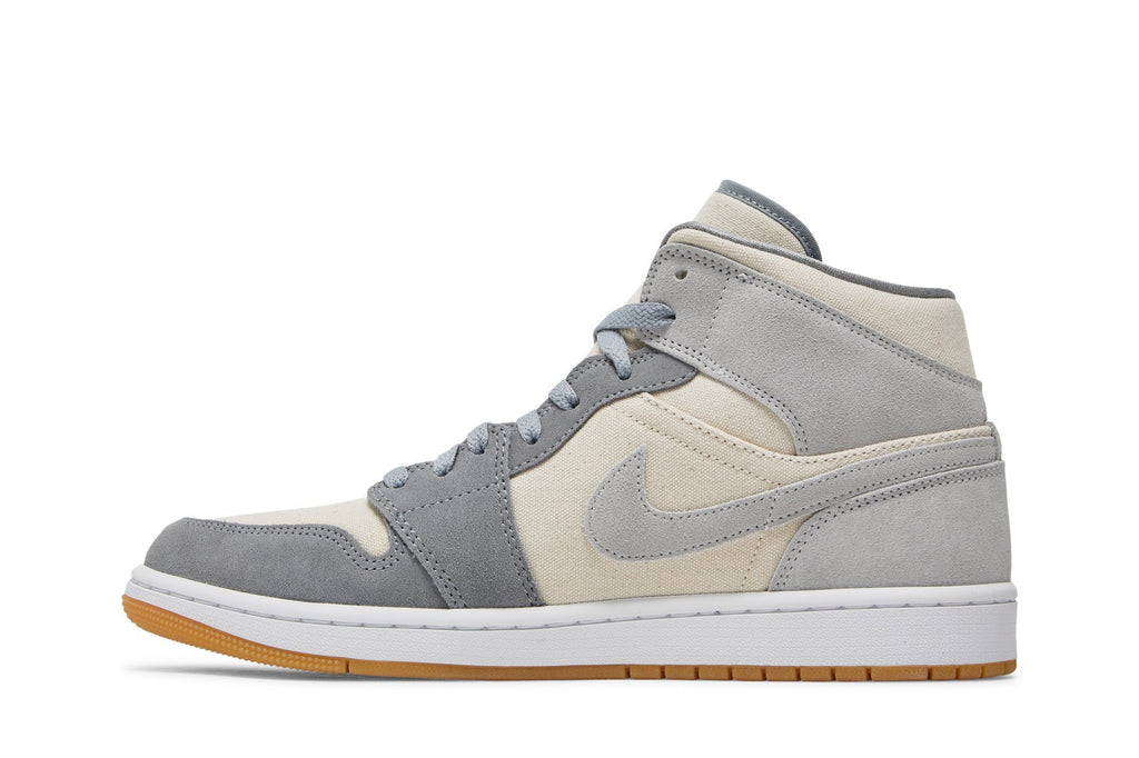 Retro 1 Mid SE Sneakers — Coconut Milk Particle Grey — DN4281-100