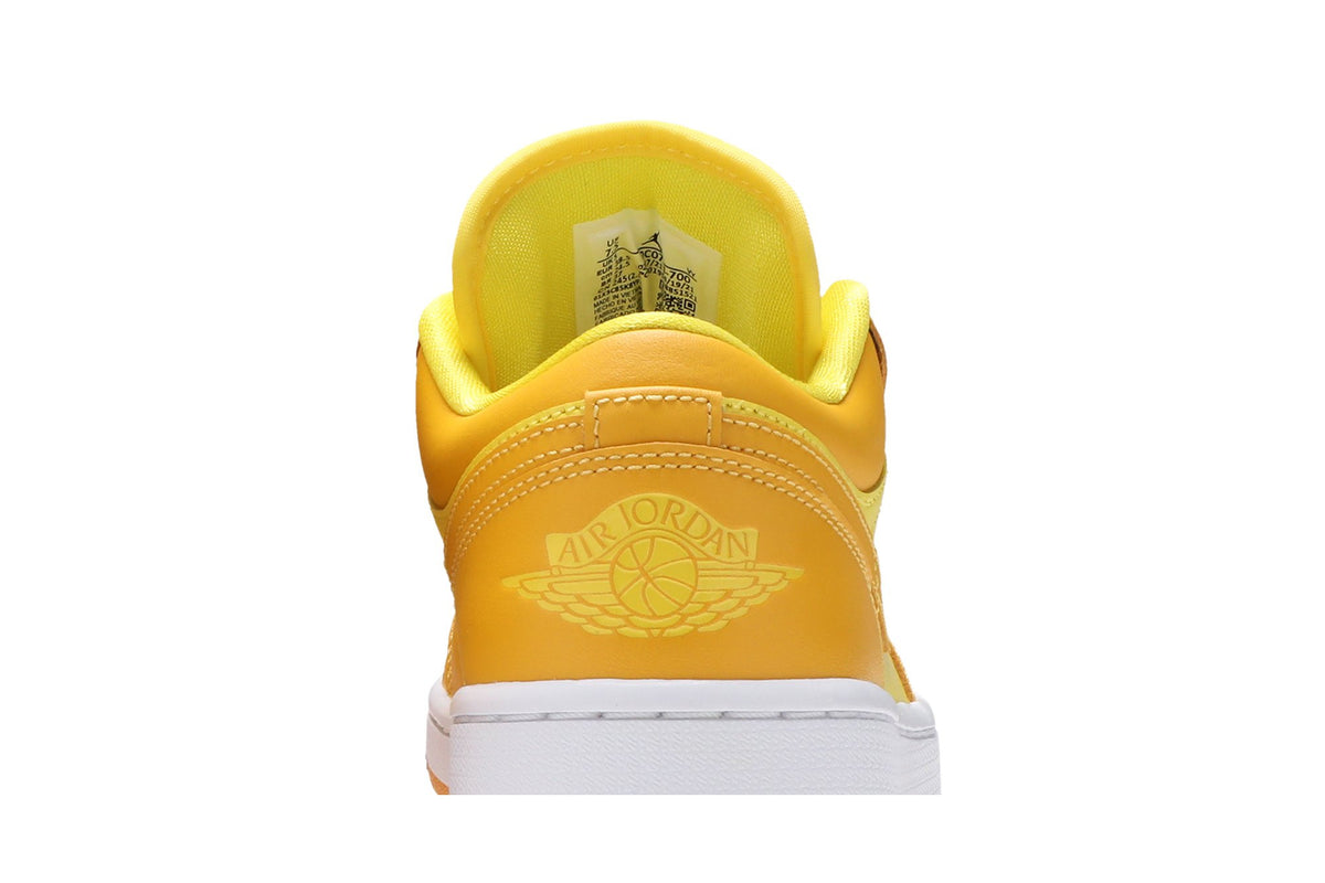 Retro 1 Low Sneakers — Yellow Strike — DC0774-700
