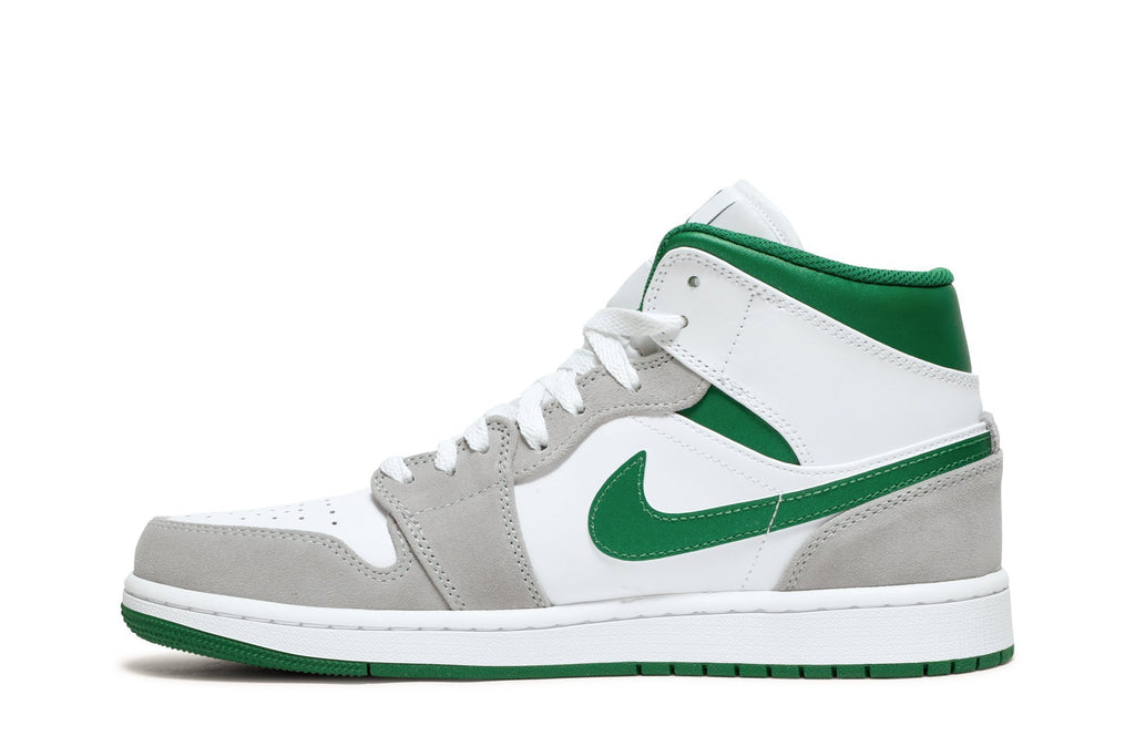 Retro 1 Mid SE Sneakers — Grey Pine Green — DC7294-103