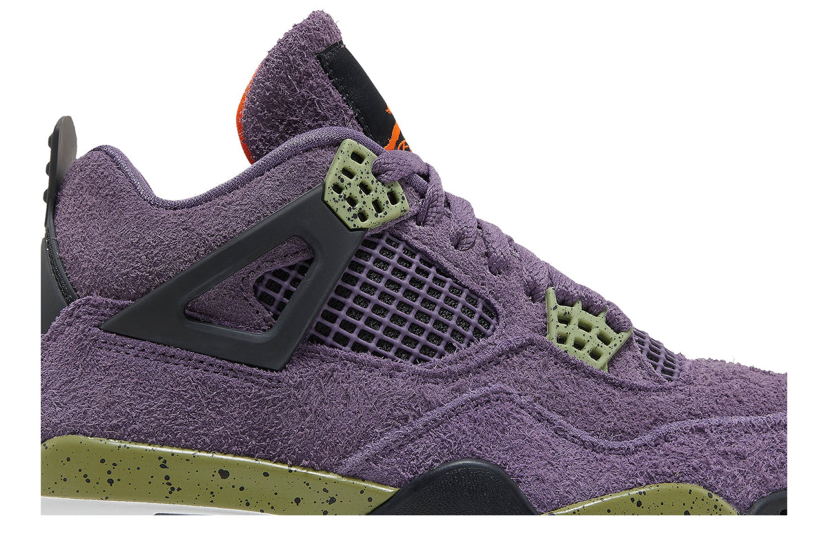 Retro 4 Sneakers — Canyon Purple — AQ9129-500