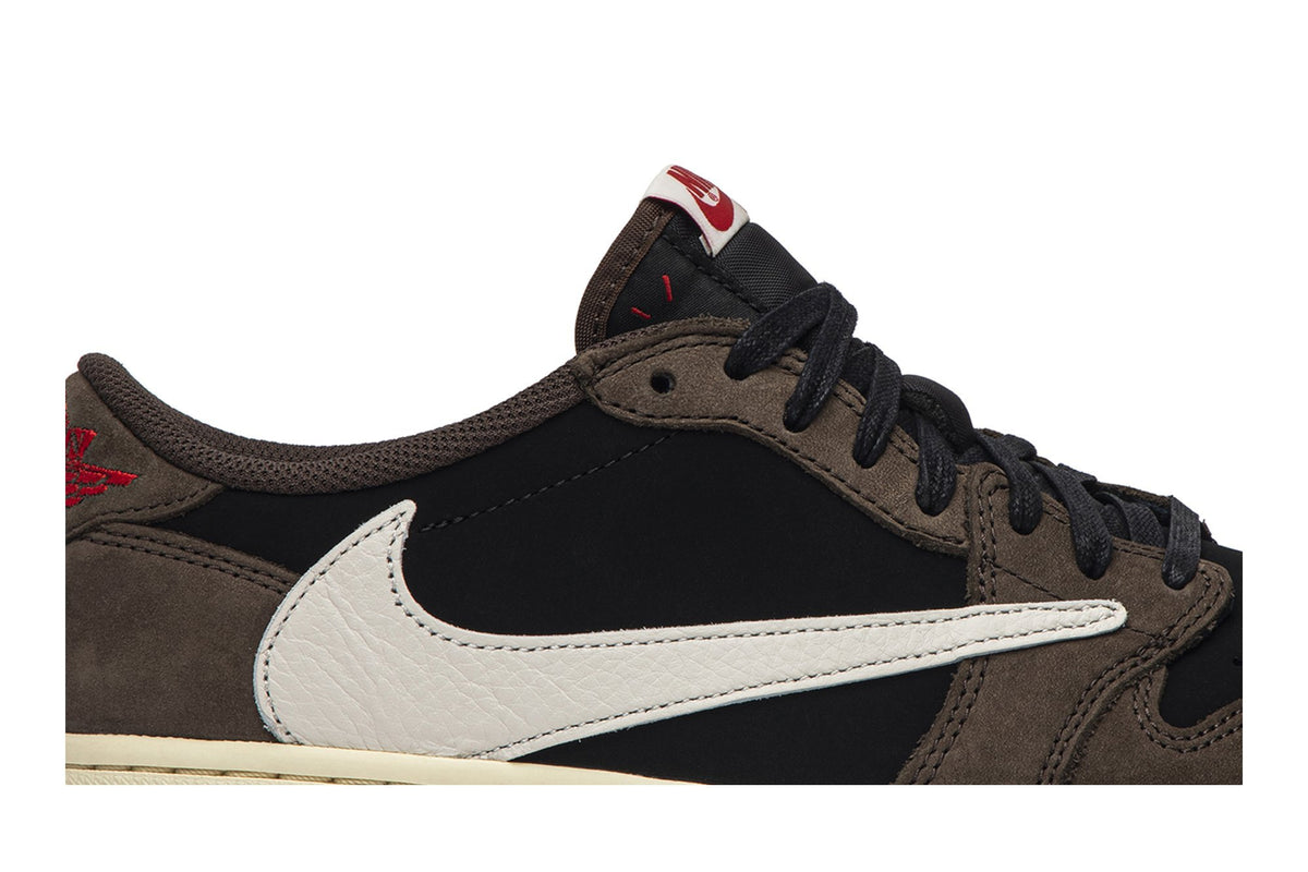 Travis Scott Collaboration — Retro 1 Low Sneakers — Mocha — CQ4277-001