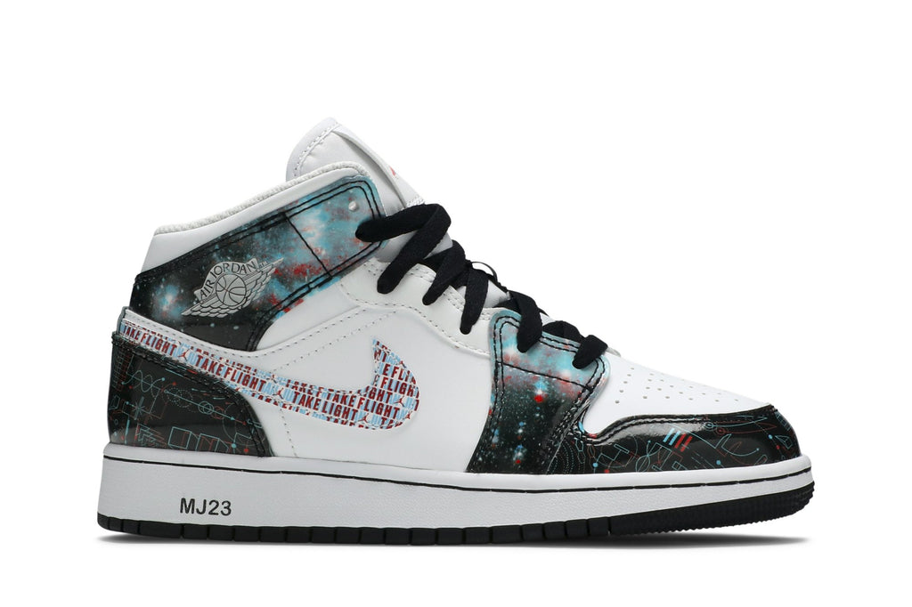 Retro 1 Mid SE GS Sneakers — Take Flight — BQ6931-114