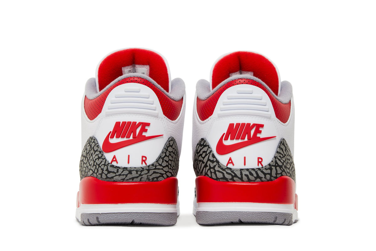 Retro 3 Sneakers — Fire Red — DN3707-160