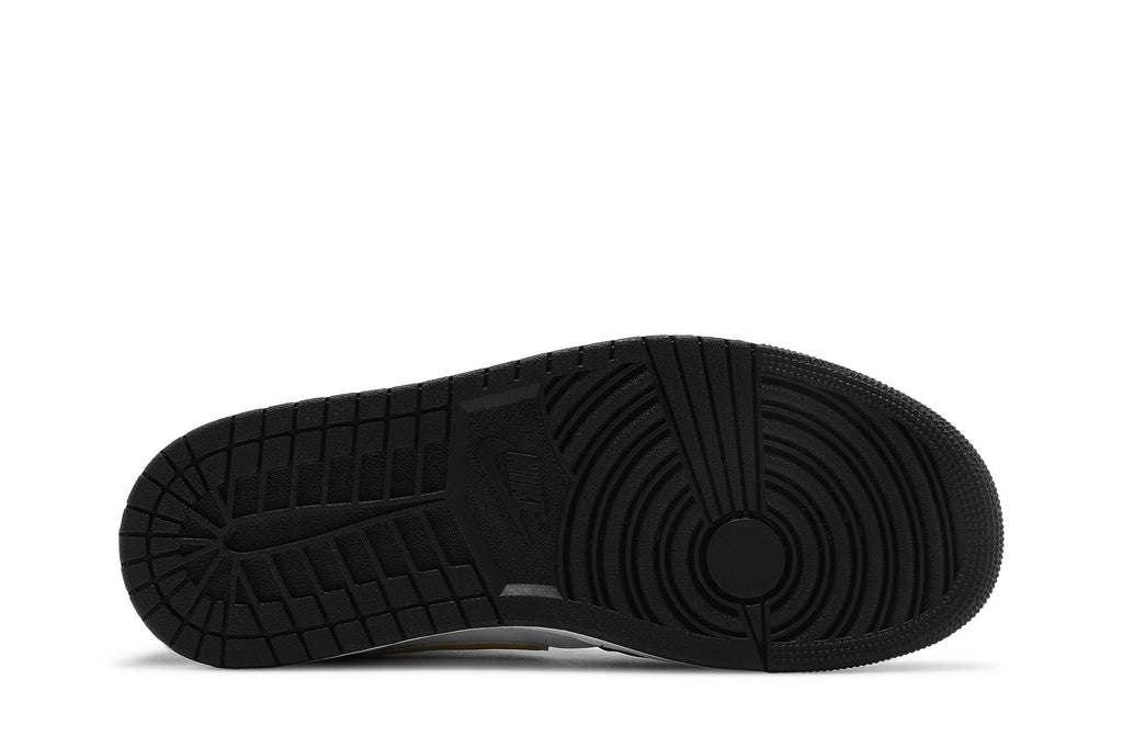 Retro 1 Mid Sneakers — Black University Gold — 554724-177