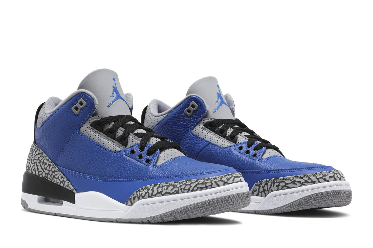 Retro 3 Sneakers — Varsity Royal — CT8532-400