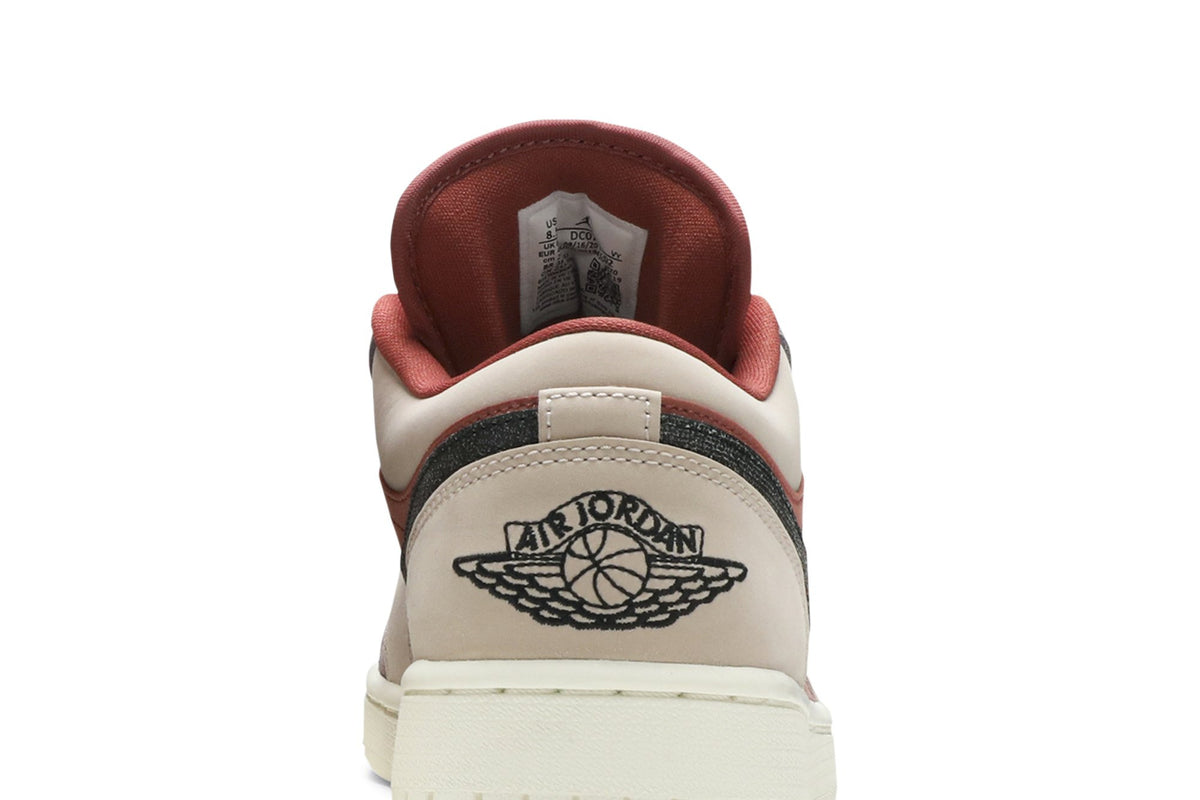 Retro 1 Low Sneakers — Canyon Rust — DC0774-602
