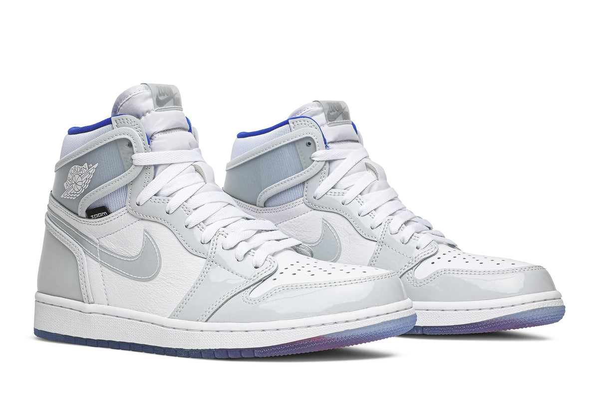 Retro 1 High Zoom Sneakers — Racer Blue — CK6637-104