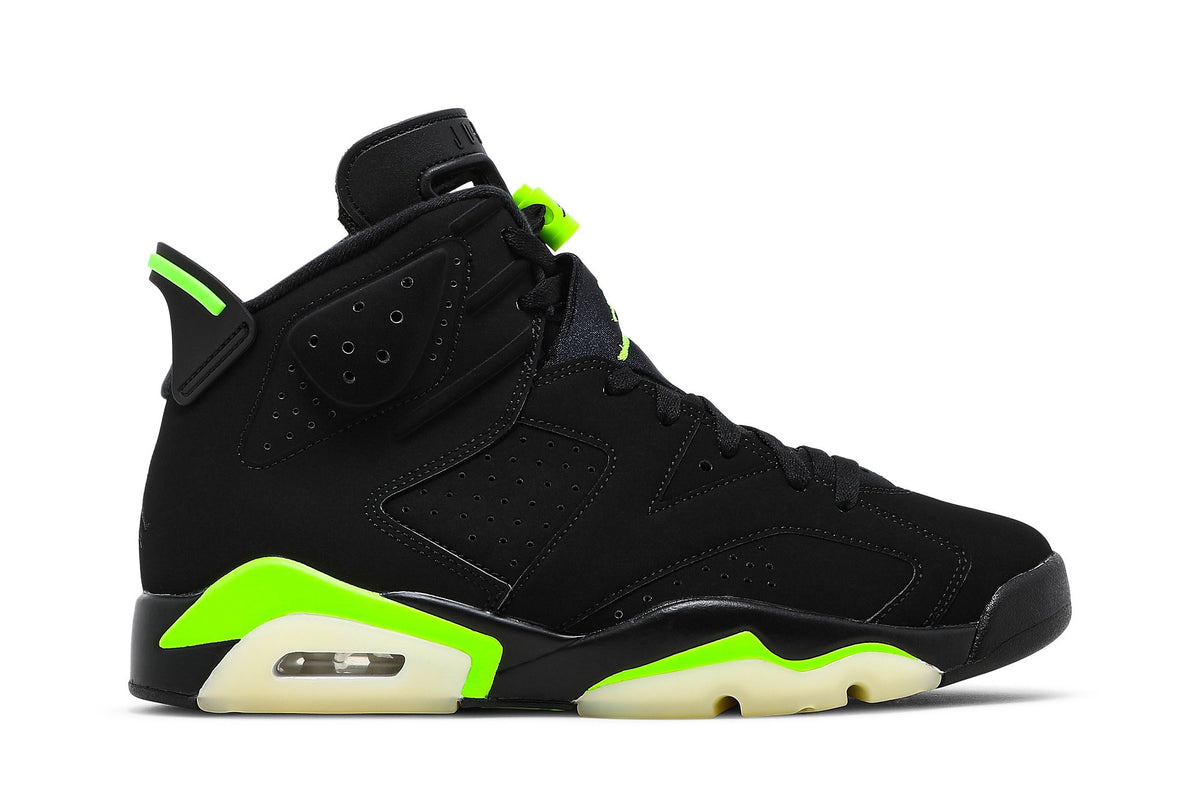 Retro 6 Sneakers — Electric Green — CT8529-003