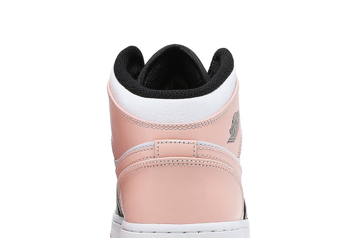 Retro 1 Mid GS Sneakers — Crimson Tint — 554725-133