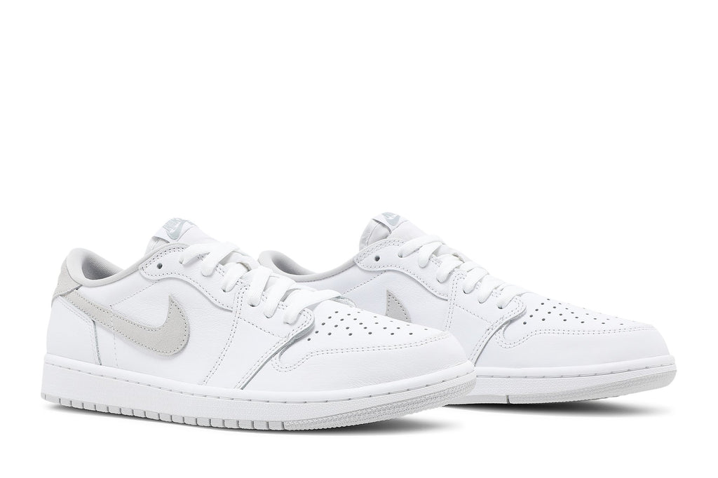 Retro 1 Low OG Sneakers — Neutral Grey — CZ0790-100