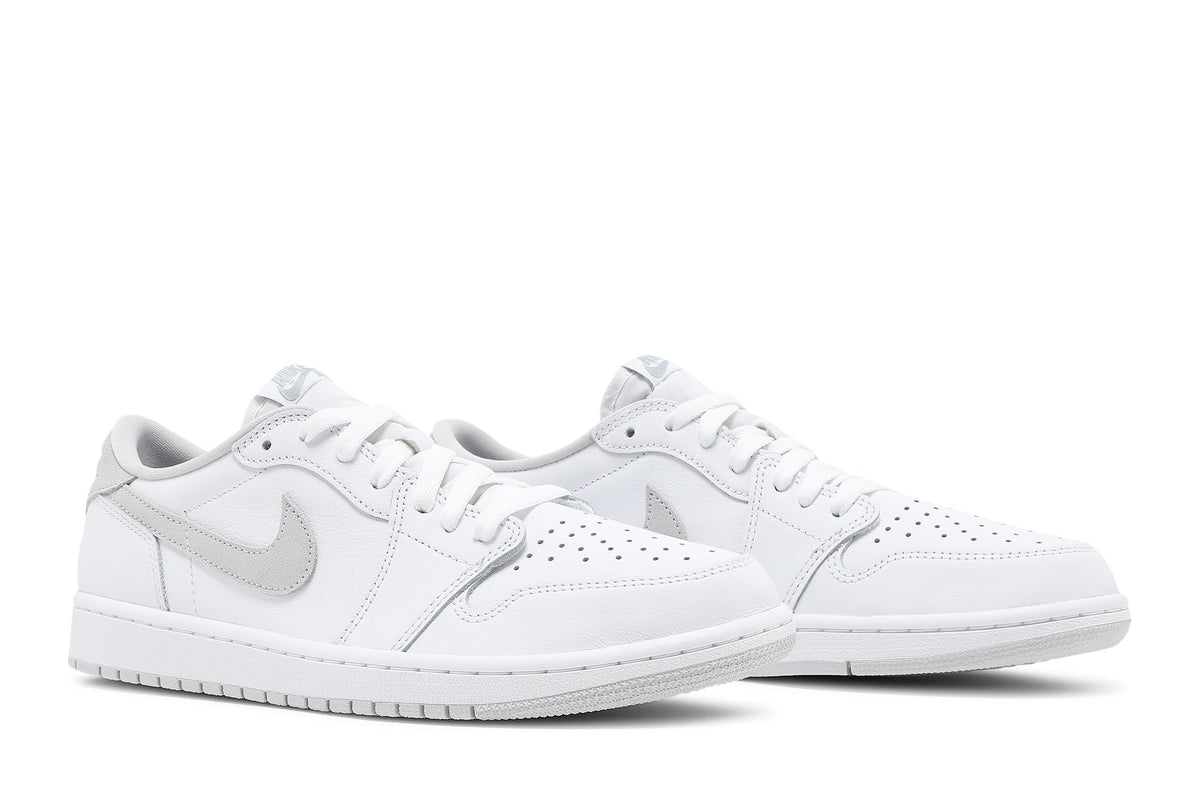 Retro 1 Low OG Sneakers — Neutral Grey — CZ0790-100