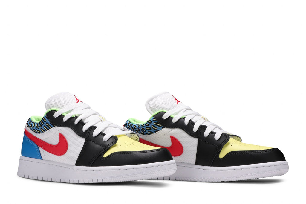 Retro 1 Low GS Sneakers — Funky Patterns — DH5927-006