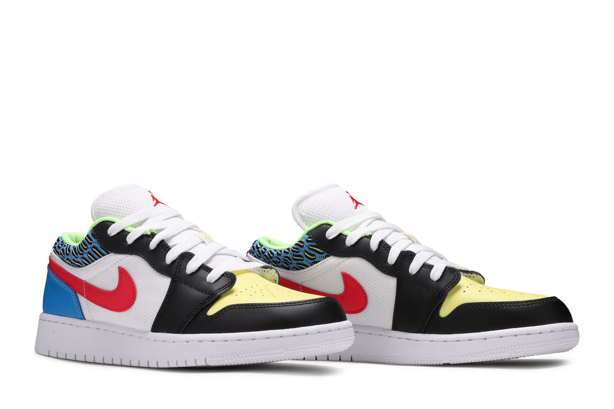 Retro 1 Low GS Sneakers — Funky Patterns — DH5927-006