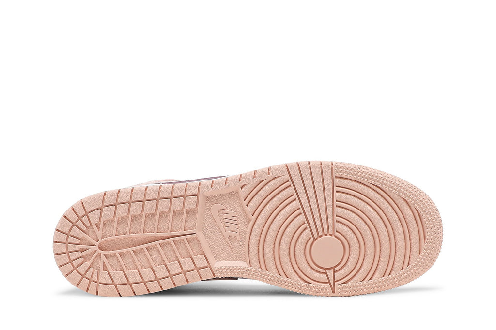 Retro 1 Mid GS Sneakers — Crimson Tint — 554725-133