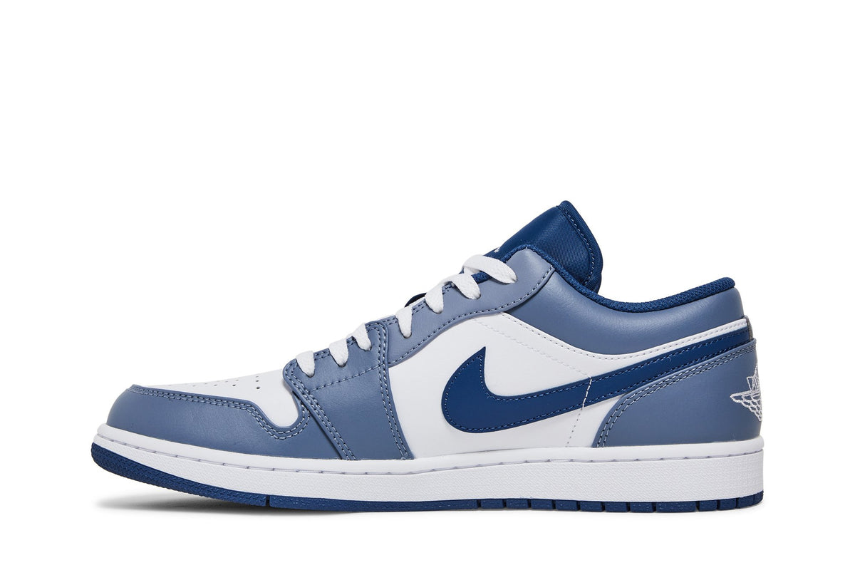 Retro 1 Low Sneakers — Ashen Slate — 553558-414