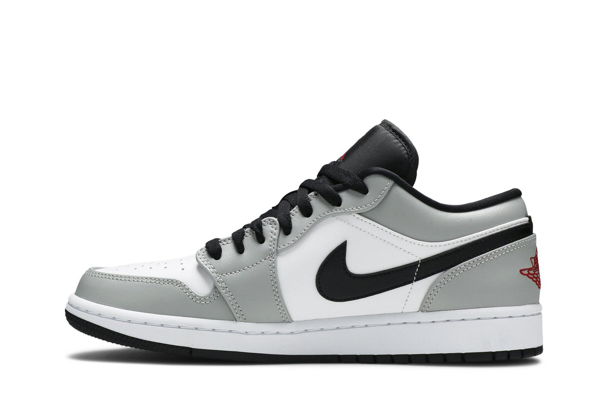 Retro 1 Low Sneakers — Light Smoke Grey — 553558-030