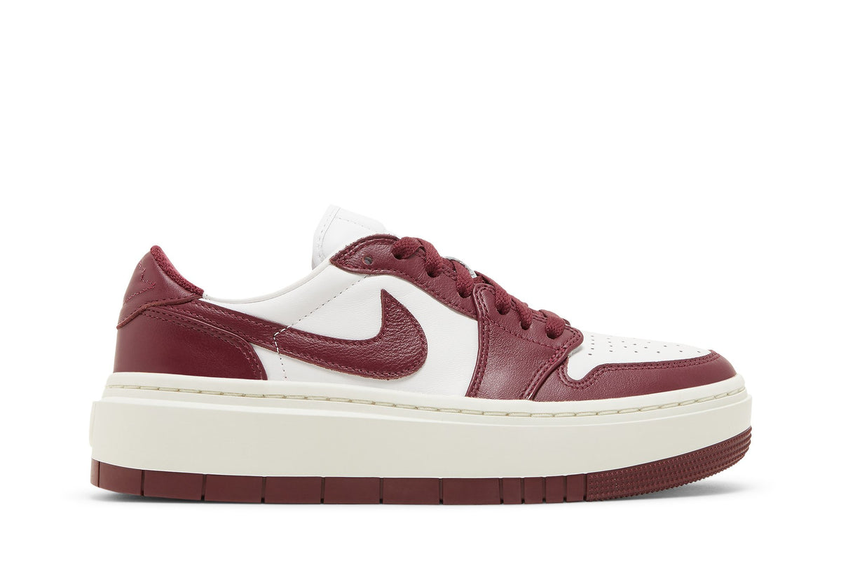 Retro 1 Elevate Low Sneakers — Dark Beetroot — DH7004-161