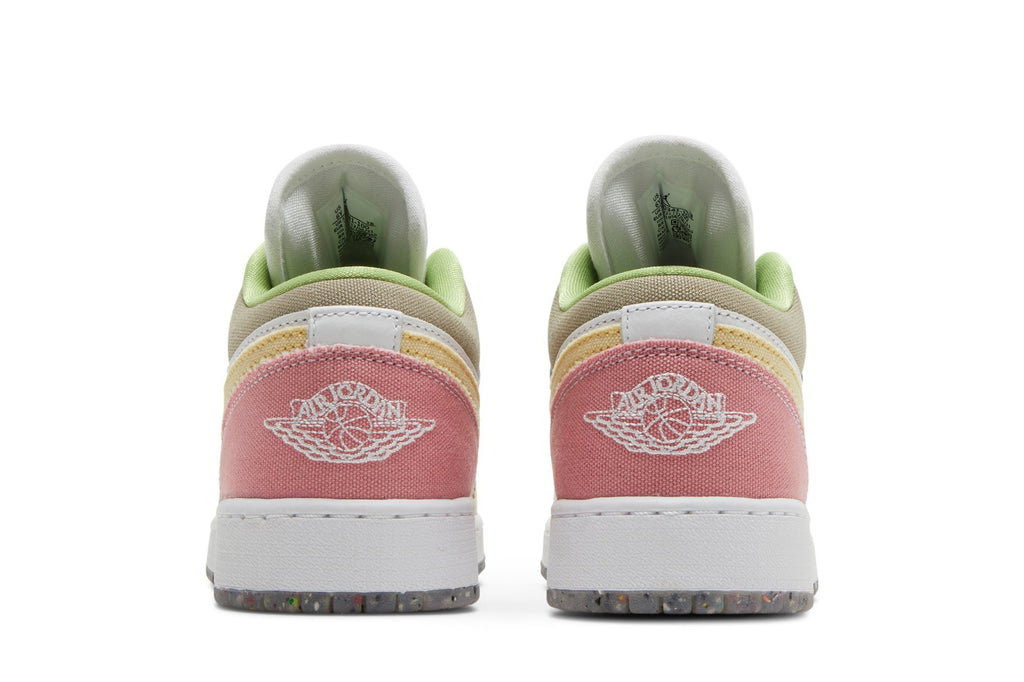 Retro 1 Low SE GS Sneakers — Pastel Grind — DJ0341-100