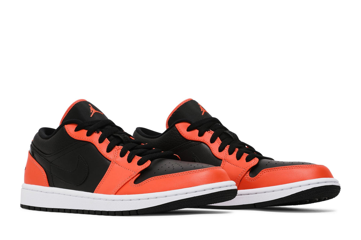 Retro 1 Low SE Sneakers — Black Turf Orange — CK3022-008