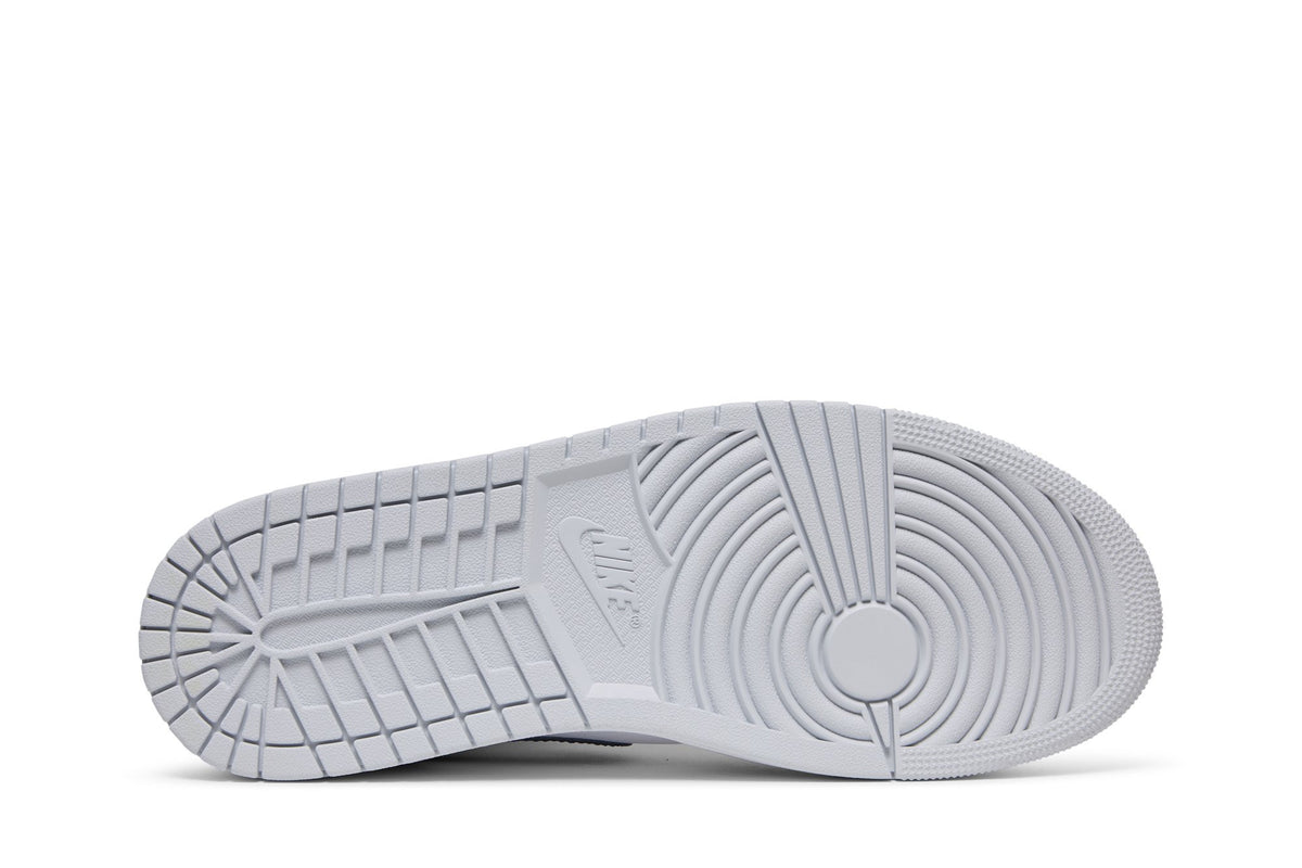 Retro 1 Mid Sneakers — White Khaki Blue Void — DO6726-100