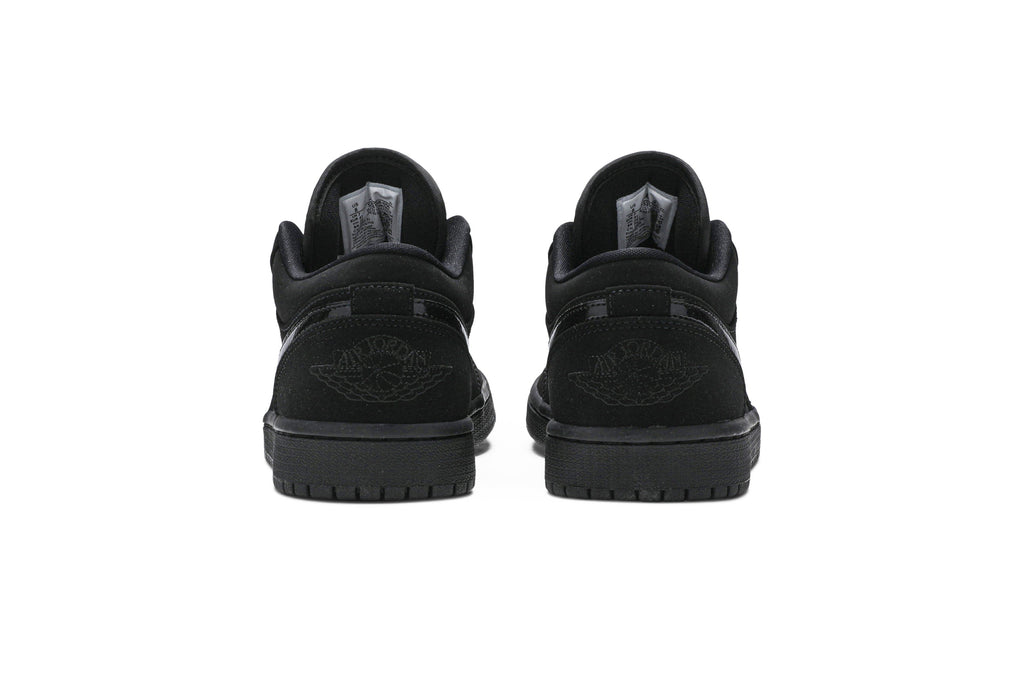 Retro 1 Low Sneakers — Triple Black — 553558-056