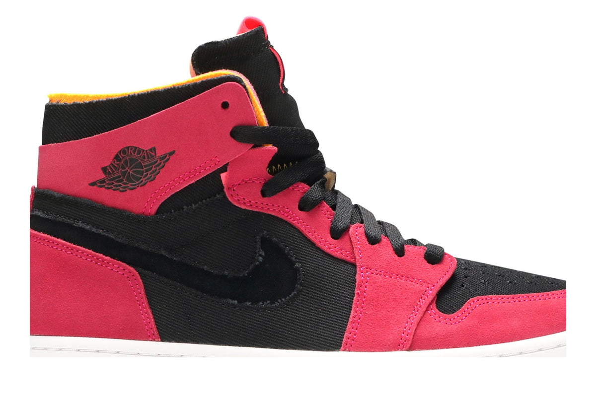 Retro 1 High Zoom Comfort Sneakers — Fireberry — CT0978-601