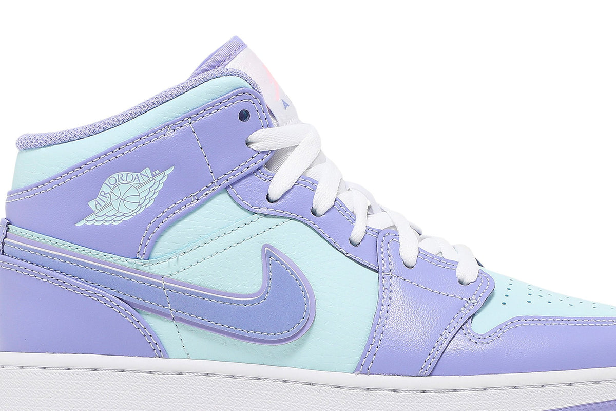 Retro 1 Mid GS Sneakers — Purple Pulse — 554725-500