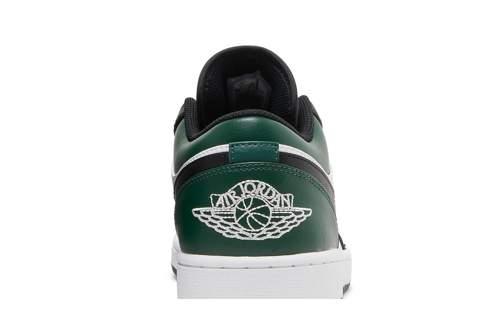 Retro 1 Low Sneakers — Green Toe — 553558-371