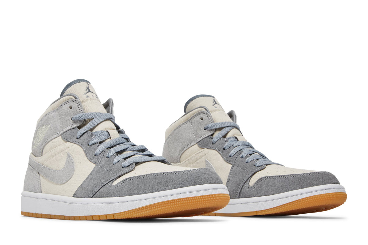 Retro 1 Mid SE Sneakers — Coconut Milk Particle Grey — DN4281-100