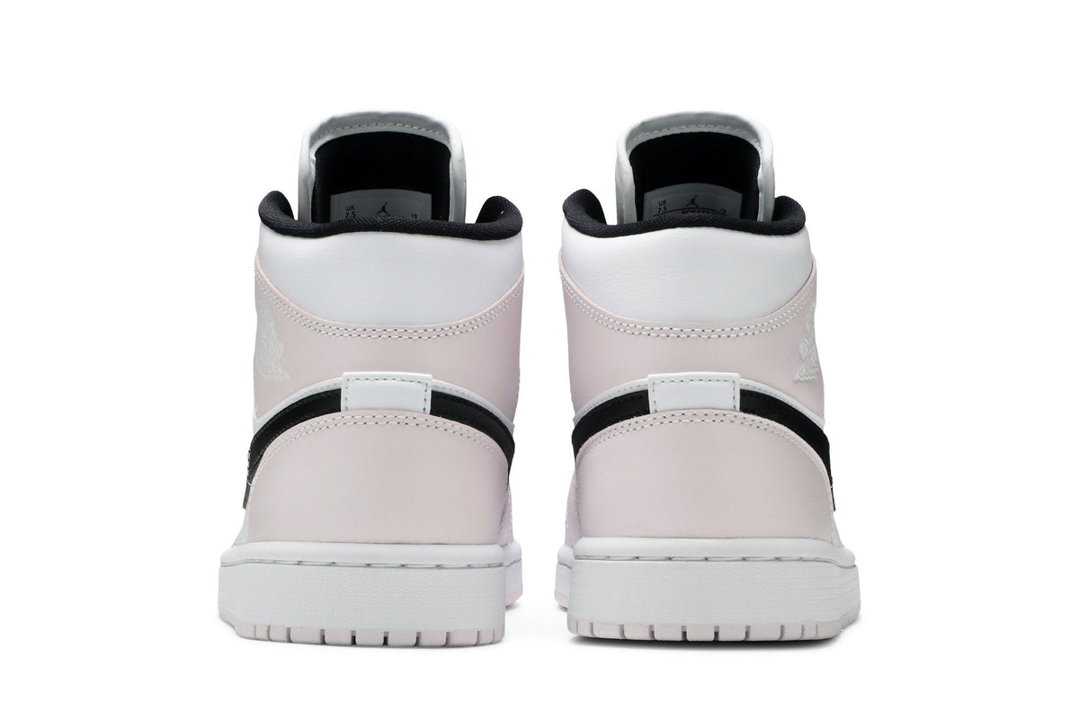 Retro 1 Mid Sneakers — Barely Rose — BQ6472-500