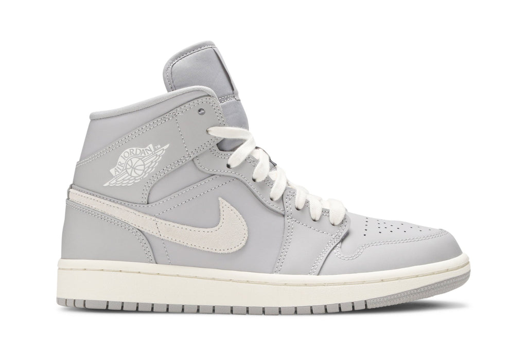 Retro 1 Mid Sneakers — Grey Light Bone — CD7240-002